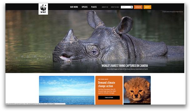 WWF Home Page