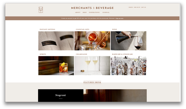 Merchants of Beverage Home Page