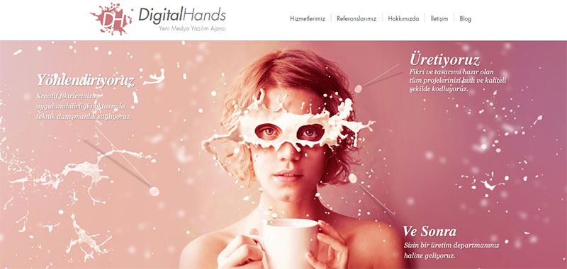 Digital Hands website