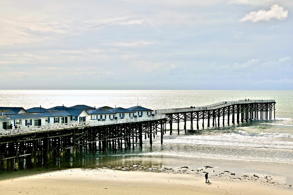Outlook Onto Crystal Pier Hotel Cottages